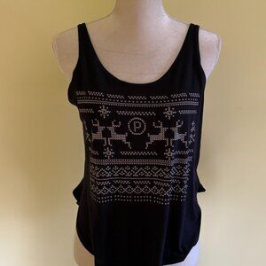 Pure Barre holiday Christmas tank